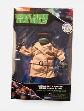 NWT Nickelodeon Teenage Mutant Ninja Turtles Ninja Elite Series Leo in Disguise